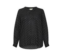 Women's blouse KAFFE Curve Joy Noir 52
