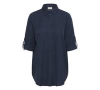 Women's blouse KAFFE Curve KCElie Bleu 50