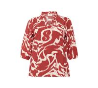Women's blouse KAFFE Curve Maren Frill Rouge 44