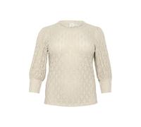 Women's blouse KAFFE Curve Tia Lace Gris L