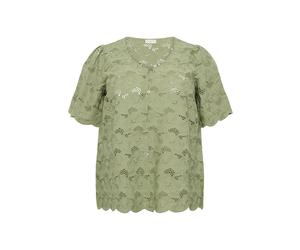 Women's blouse KAFFE Curve Tiara Vert 48
