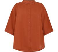 Women's blouse KnowledgeCotton Apparel Organic Linen GOTS/Vegan Rouge S