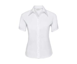 Women's blouse Russell Athletic Ultimate Non-iron Blanc XS