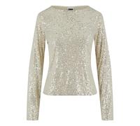 Women's blouse Urban Classics Sequins Blanc 5XL