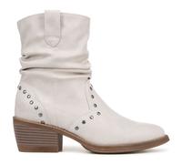 Blowfish Malibu Women's Rebel Western Studded Boot, Off White, UK 5