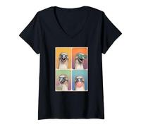 Women's Blue-Footed Boobies Funny Blue-Footed Booby V-Neck T-Shirt