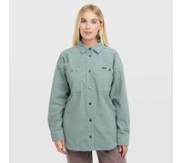 Women's Blue Point Creek™ Corduroy Shirt Jacket, Blue M