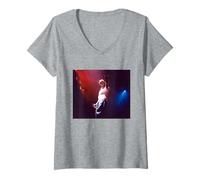 Womens Blur Live Damon Albarn Country House The Great Escape V-Neck T-Shirt