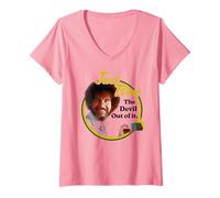 Women's Bob Ross Just Beat The Devil Out of It V-Neck T-Shirt
