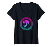 Womens Bobo Bear - Adam Likes Greece - Aurora V-Neck T-Shirt