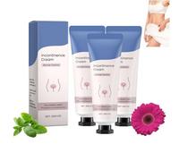 Women's Body Cream For Incontinence Control, With Deep Hydration, Incontinēnce Creams, Cream for Bladder Control, Lightweight And Non-Greasy Formula for Women, Nighttime, Post-Shower (3 Pcs)