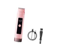 Women's Body Razor, Dual-Head Facial Epilator | Soft touch, LED display, compact travel companion
