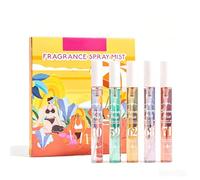 Women's Body Spray Set - 5 x 10 ml, Long-Lasting Fragrances, Fresh & Floral, Fine Atomiser - Hair & Body Spray for Everyday, Travel & Occasions - Gift for Women