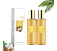 Women's Body Spray, Vanilla Coconut Passion Body Spray, Coconut Perfume, Vanilla Perfume, Unique Flowers, Elegant and Confident, Long-Lasting Fragrance, Ideal for Summer (2 Pieces)