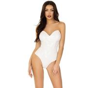 Women's bodysuit Leg Avenue Boned Blanc S