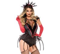 Women's bodysuit Leg Avenue Spider Queen Noir M