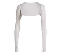 adidas Women's Power Essentials Workout Contour Shrug, ice Purple, XXS