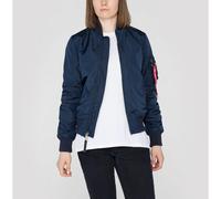 Alpha Industries Women's MA-1 TT Bomber Jacket for Ladies, Rep.Blue, M