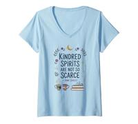 Women's Book Lover Kindred Friend Anne V-Neck T-Shirt
