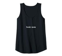 Womens Book Mom Reading Mom Tank Top