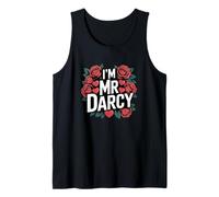 Womens Bookish Valentines Day I'm Mr Darcy is My Valentine Tank Top