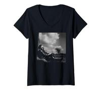 Womens Boomtown Rats Sir Bob Geldof By Simon Fowler V-Neck T-Shirt