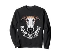 Womens Boop The Snoot Greyhound Edition Funny Long Nose Dog Sweatshirt