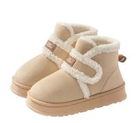 Womens Bootie Slippers with Memory Foam Fluffy House Shoes Warm Ankle Boot Cosy Fleece Microsuede Fur Lined House Slippers Non Slip Sole Indoor Outdoor Slippers Ladies Winter Soft Comfy Plush Slippers