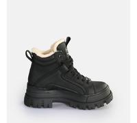 Women's boots Buffalo Aspha Nc chaude - Vegan Nubuck Mid Noir 42