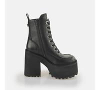 Women's boots Buffalo Killah Lace Up - Vegan Nappa Mid Noir 38