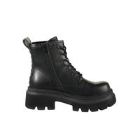 Buffalo Mid Boots MAVE LACE UP in Black 4