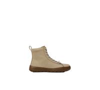 CAMPER Two-Tone Peu Path+ Ankle Boots in Leather and Recycled PET with Side Zip - Size: 38 - female