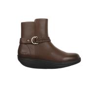 MBT Uki Boot Women's Dress Boots. Anatomical and Comfortable Nappa Walking Boots. Physiological Footwear Comfort and Stability with rocker sole. Casual lace-up boots. brown colour.