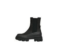 ONLY SHOES Women's ONLTOLA-1 Nubuck PU Chunky Boot-NOOS Ankle, Black, 6 UK