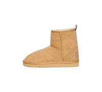 Superdry Suede Sherpa Ankle Snow Boots Beige EU 40-41 Woman