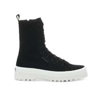 Superga 2641 Alpina High Trainers Female Black UK Size 3.5