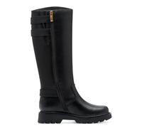 Tamaris Women's Damen Long Boot Flat 1-25623-45 Knee High, Black, 7.5 UK