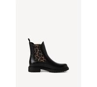 Infinity Leather Women's Tamaris Leather Classic High Chelsea Ankle Boots in Black | Size: 3.5