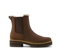 Toms Bennet Nubuck Womens Oak Boots - Brown material_leather1 - Size UK 5