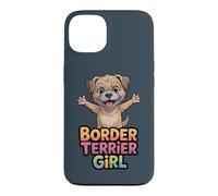Womens Border Terrier Girl Cartoon Cute Pet Dog Mom Breed Case for iPhone 13