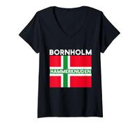 Women's Bornholm Hammerknuden Hiking V-Neck T-Shirt