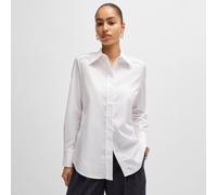 Women's Boss Buttonie Striped Blouse in White
