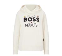Women's Boss C_Edelight7 Hooded Sweatshirt in White