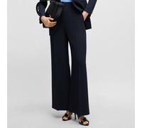 Women's Boss Tikela High-Waisted Relaxed-Fit Trousers in Blue