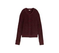 Women's Boucle Knit Cardigan Tom Tailor Rouge 3XL