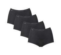 Women's boxer shorts Sloggi Basic + Maxi (x4) Black 54