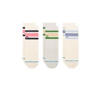 Womens Boyd Quarter Socks (3 Pack) in Ivory