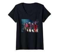 Womens Boyzone Boy Band Glasgow Concert Greatest Hits Tour 1999 V-Neck T-Shirt