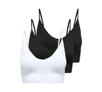 Women's bra Only Vicky (x3) Noir S/M