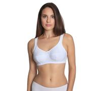 Sassa Ladies Soft Bra Jacquard, Plain, Gr. 110B, White (White 00100)